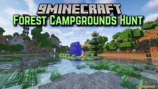 Forest Campgrounds Hunt Map (26.2, 1.20.1) – Track a Deadly Myth in the Quiet Woods