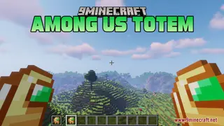 Among Us Totem Resource Pack (1.21.11, 1.20.1) – Silly Among Us Crewmates As
