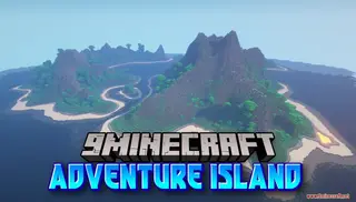 Adventure Island Map (26.2, 1.20.1) – Survival Meets Untamed Beauty