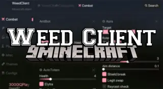 Weed Client Mod (1.21.4) – Automate Combat and See Through Walls