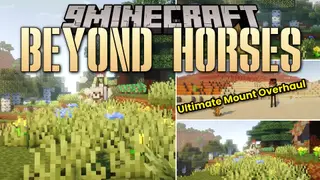 Beyond Horses Resource Pack (26.2, 1.20.1) – A Fantasy World of Rideable