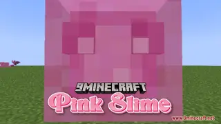 Pink Slime Resource Pack (1.21.11, 1.21.1) – Cute Bubblegum Pink Slimes