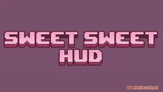 Sweet Sweet HUD Resource Pack (1.21.11, 1.20.1) – Soft Pastel Hearts