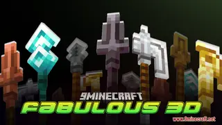 Fabulous 3D Resource Pack (1.21.11, 1.20.1) – Texture Pack