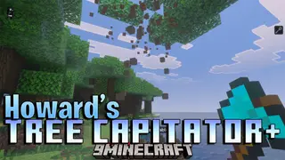 Howards Tree Capitator Plus Addon (26.x, 1.21) – Chop Down Whole Trees By Breaking One Block
