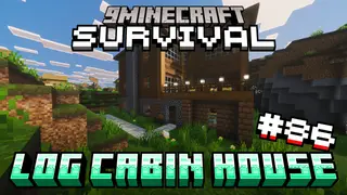 Survival Log Cabin House 86 Map (26.x) – Start Your Island Survival in a Warm Cabin