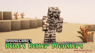 Blue's Better Monsters Resource Pack (26.1.2, 1.20.1) – Texture Pack
