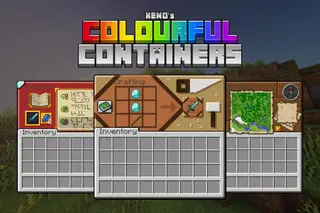 Colourful Containers GUI Resource Pack (26.1.2, 1.20.1) – Texture Pack