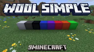 Wool Simple Resource Pack (26.1.2, 1.20.1) – Texture Pack