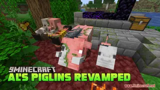 AL's Piglins Revamped Resource Pack (1.21.11) – Legends Style Mobs for a Richer