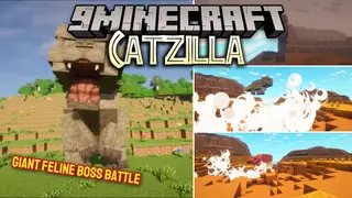 Catzilla Mod (1.20.1) – Transform Pet Cats Into Giant Rideable Monsters