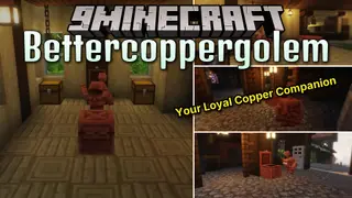 Bettercoppergolem Mod (26.1.2, 1.21.11) – Turn Copper Golems Into Smart Storage