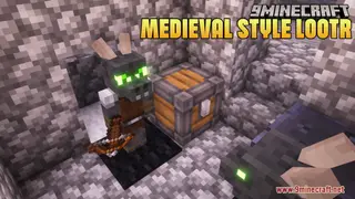 Medieval Style Lootr Resource Pack (1.21.11, 1.21.1) – Texture Pack