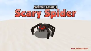 Scary Spider Resource Pack (1.21.11, 1.20.1) – Texture Pack
