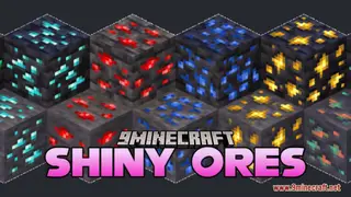 Shiny Ores Resource Pack (1.20.1) – Texture Pack