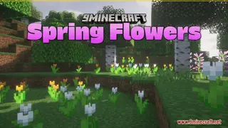 Spring Flowers Resource Pack (1.21.11, 1.20.1) – Texture Pack
