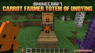 Carrot Farmer Totem Of Undying Resource Pack (1.21.11, 1.21.1) – Texture Pack
