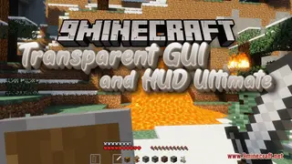 Transparent GUI and HUD Ultimate Resource Pack (26.2, 1.20.1) – Texture Pack