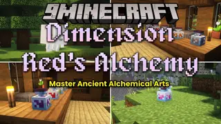 Dimension Red's Alchemy Resource Pack (1.21.11, 1.21.1)