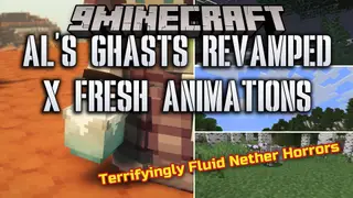 AL's Ghasts Revamped X Fresh Animations Resource Pack (1.21.11)