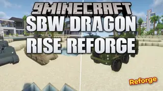 SBW Dragon Rise Reforge Mod (1.20.1) – Command a Massive Fleet of Tanks and Fighter Jets
