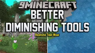 Better Diminishing Tools Resource Pack (26.2, 1.21.1) – Gritty and Worn Out Survival