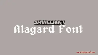 Alagard Font Resource Pack (1.20.1) – Texture Pack