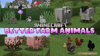 Better Farm Animals Resource Pack (1.21.11, 1.20.1) – Texture Pack