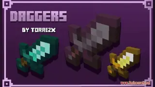 Daggers Resource Pack (1.21.11, 1.20.1) – Texture Pack