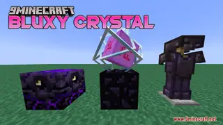 Bluxy Crystal Resource Pack (1.21.11, 1.21.1) – Distraction-Free Visuals