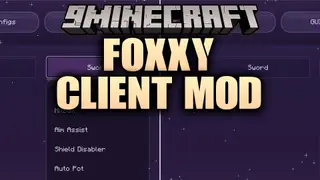Foxxy Client Mod (1.21.1) – Dominate Every Crystal and Sword PvP Fight