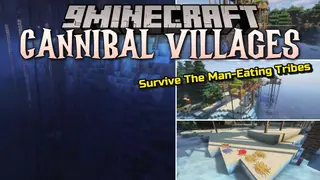 Cannibal Villages Mod (1.20.1) – Survive Hostile Tribes on Dangerous Beaches