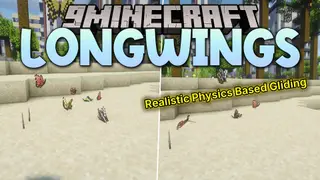 Longwings Mod (1.21.11, 1.20.1) – Catch Butterflies and Build Habitats