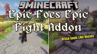 Epic Foes Epic Fight Addon Mod (1.20.1) – Defeat Seven Epic Bosses