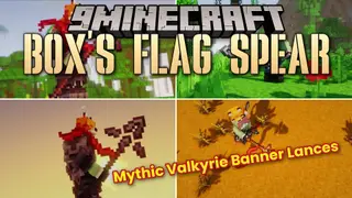 Box's Flag Spear Resource Pack (26.2, 1.21.11) – Flowing Fantasy Flag Spears