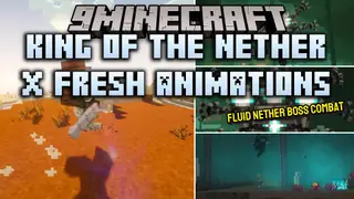 King of the Nether X Fresh Animations Resource Pack (1.21.8)