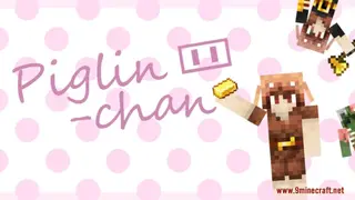 Piglin-Chan Resource Pack (26.1.2, 1.20.1) – Texture Pack