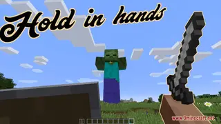 Hold in Hands Resource Pack (1.21.11) – Realistic First-Person Item Gripping