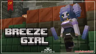 Breeze Girl Resource Pack (1.21.11, 1.21.1) – Cute Feminine Models