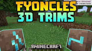 Fyoncles 3D Trims Resource Pack (26.2, 1.20.1) – Vanilla Style 3D Trims