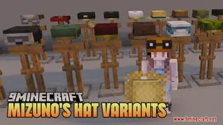 Mizuno's Hat Variants Resource Pack (26.2, 1.20.1) – Cozy Rustic Hats