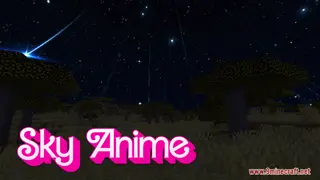 Sky Anime Resource Pack (1.21.10, 1.20.1) – Beautiful Painted Skies