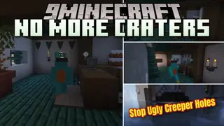 No More Craters Mod (26.1.2) – Protect Your Builds From Destructive Meteors
