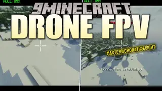 Drone FPV Mod (1.20.1) – Scout Dangerous Areas Safely with FPV Drones