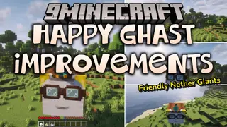 Happy Ghast Improvements Mod (26.2, 1.21.11) – Fly Faster with Quieter Pet