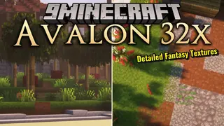 Avalon 32x Resource Pack (1.21.5, 1.20.1) – Colorful Fantasy Textures