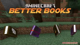 Better Books Resource Pack (26.1.2, 1.20.1) – Chunky 3D Books for Your Library