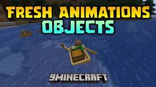 Fresh Animations Objects Resource Pack (26.2, 1.20.1) – Animate More Objects