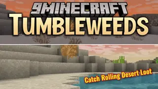 Tumbleweeds Mod (1.21.11, 1.21.1) – Chase Rolling Tumbleweeds for Free Desert