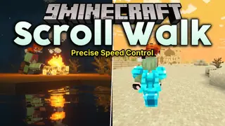 Scroll Walk Mod (26.1.2, 1.21.11) – Walk at Your Own Pace for Cinematic